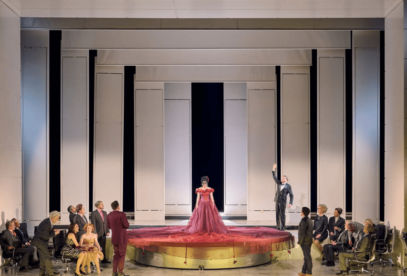 Scene from Rossini's La Cenerentola at Staatsoper Stuttgart
