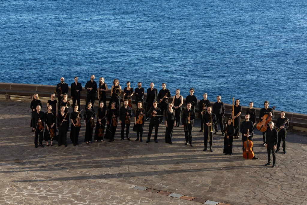 Concerto München in Tenerife during the Orfeo ed Euridice production